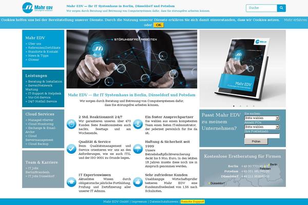 mahr-edv.de site used Mahr-edv-2021