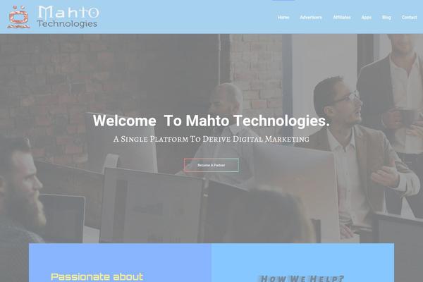 mahtotechnologies.com site used Mahto-technologies