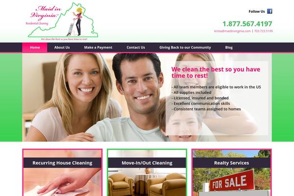 maidinvirginia.com site used Maidinvirginia