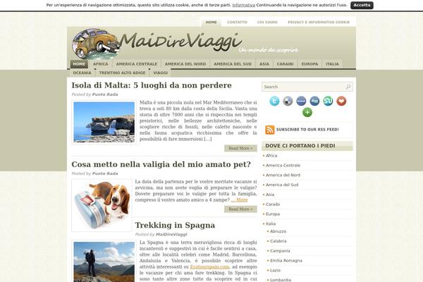 maidireviaggi.it site used Westen