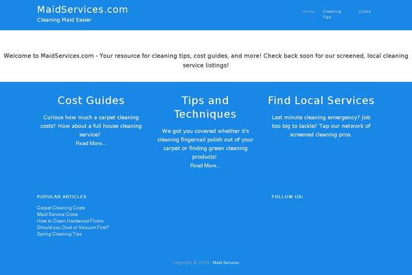 maidservices.com site used Ha-resource-center