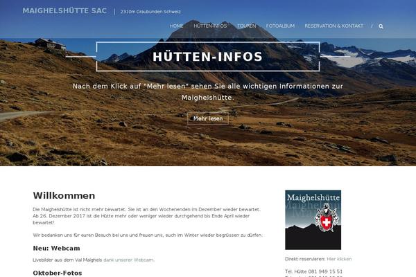 Himalayas theme site design template sample