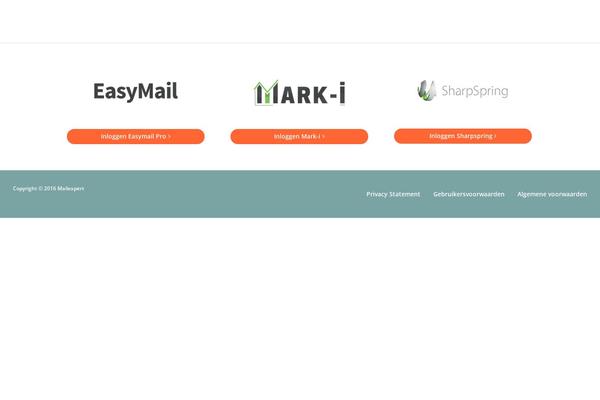 mailexpert.nl site used Marki