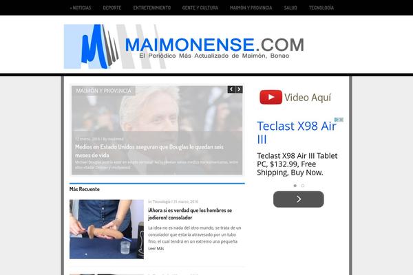 maimonense.com site used Hotnews