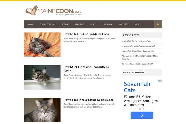 mainecoon.org site used Clickright