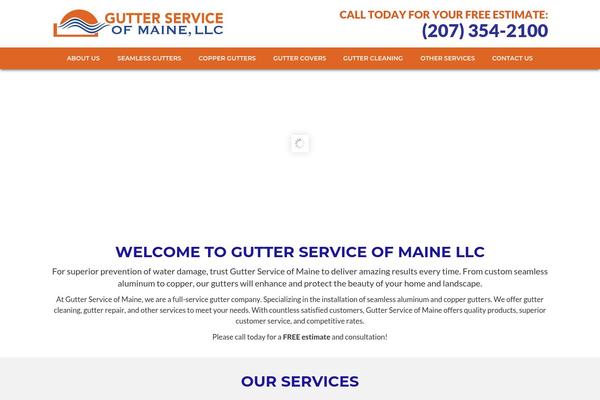mainegutter.com site used Theme-mainegutters