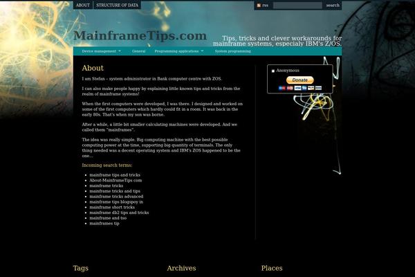 mainframetips.com site used Light Graffiti