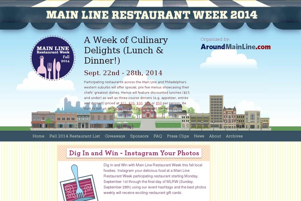 mainlinerestaurantweek.com site used Mlrw