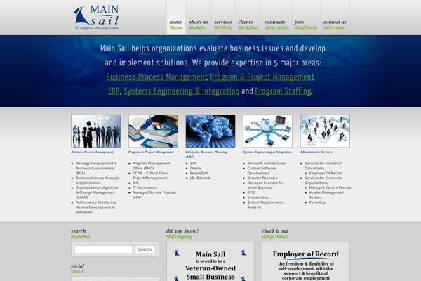 mainsailgroup.com site used Mainsail