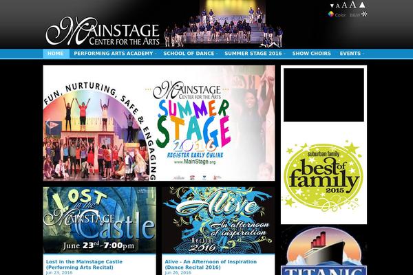 mainstage.org site used Mainstage