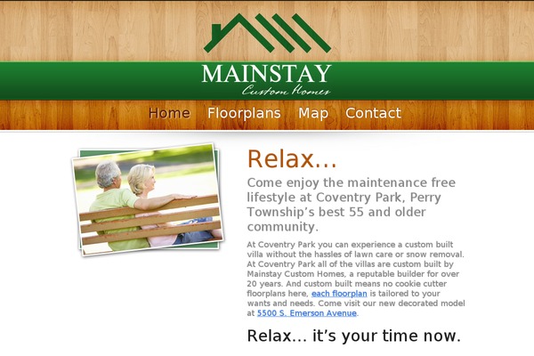 mainstaycustomhomes.com site used Mainstaych