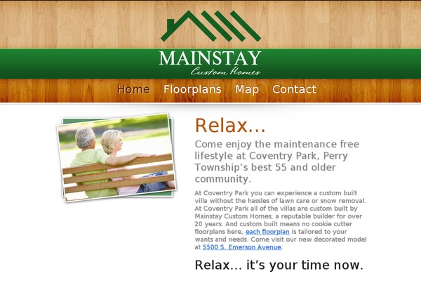 mainstaycustomhomes.com site used Mainstaych