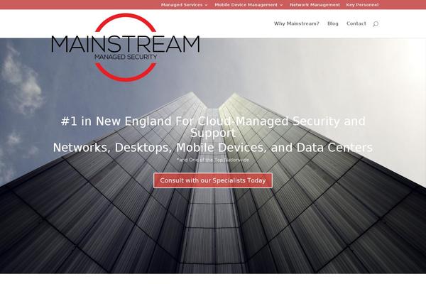 Divi Child theme site design template sample
