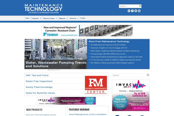 maintenancetechnology.com site used VoiceChild
