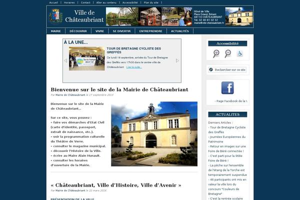 mairie-chateaubriant.fr site used Chateaubriant
