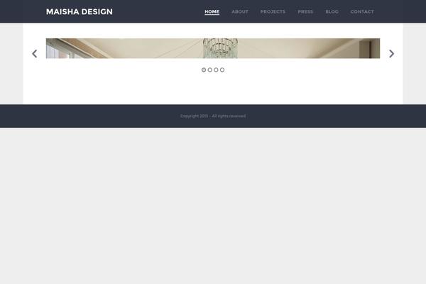 Weald theme site design template sample