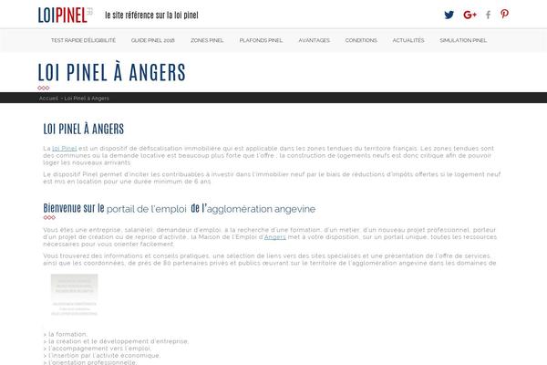 maisonemploi-angers.fr site used Aldev