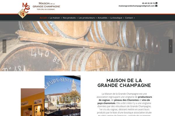 maisongrandechampagne.com site used Mgc