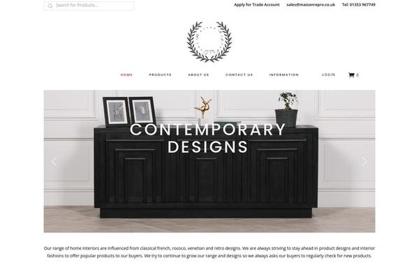 Tonda theme site design template sample