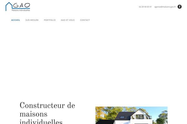 maisons-gao.fr site used Kastell-child