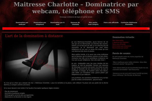 maitresse-charlotte.com site used Dragonskin