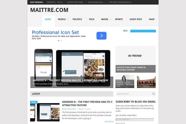 maittre.com site used Point