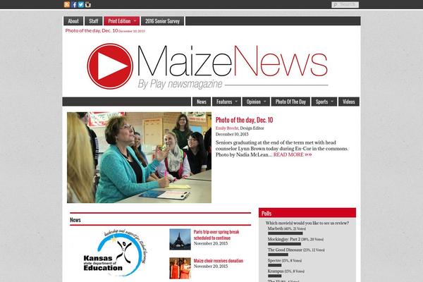 maizenews.com site used Sno Flex