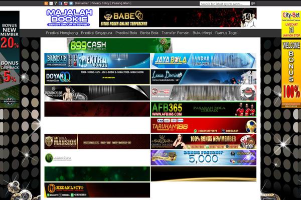 majalahbookie.com site used Sportsmag-codebase