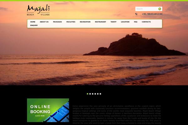 majaliresorts.com site used Majaliresorts