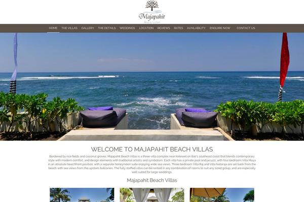 majapahitbeachvillas.com site used Majapahit