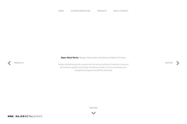majermetalworks.com site used Majer