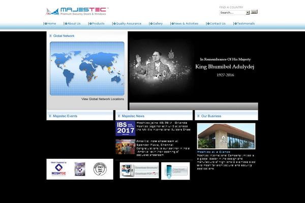 majestec.com site used Majestec