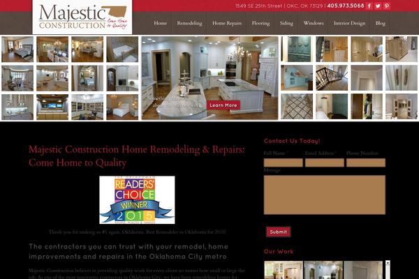 majesticconstructionok.com site used Opubco-starter-theme