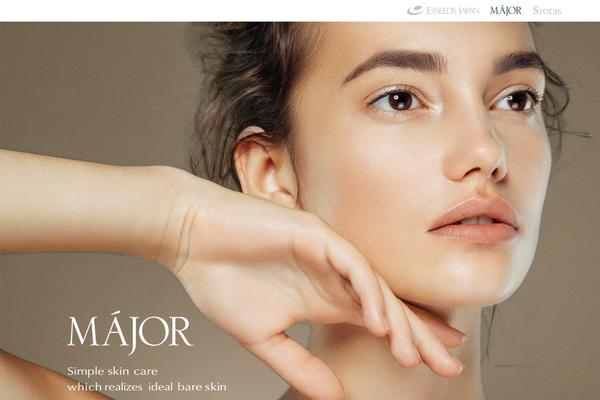 major-cosme.jp site used Major