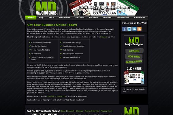major-designs.com site used Designz