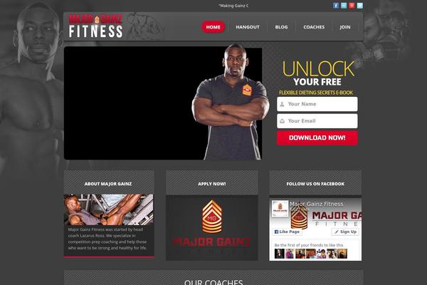 majorgainzfitness.com site used Mgf