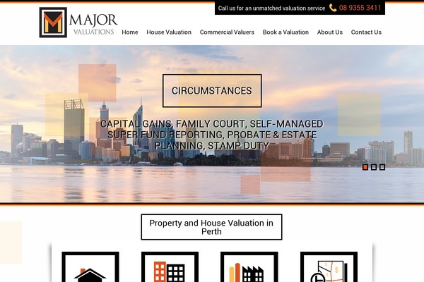 majorvaluations.com.au site used Wizzi-child-theme