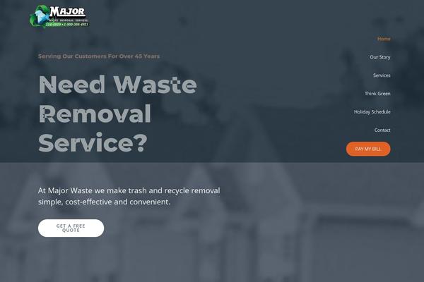 Astra theme site design template sample