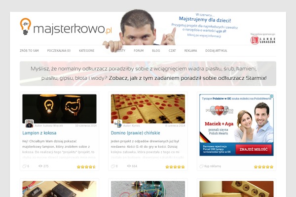 majsterkowo.pl site used Sitebox