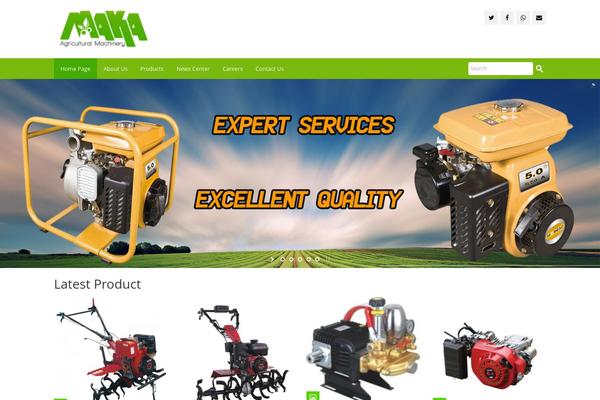 maka-agri.com site used Egyweb