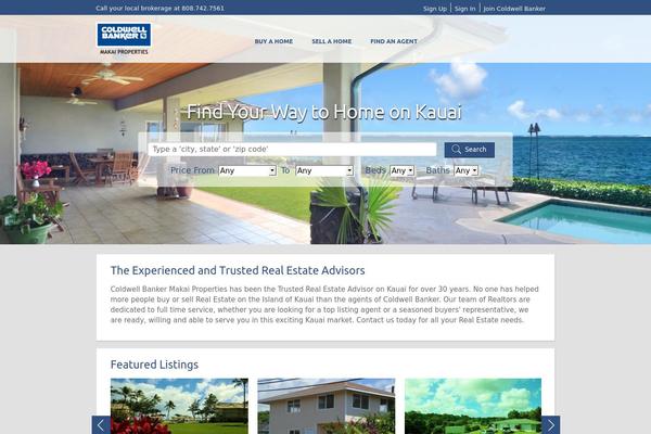 Mak theme site design template sample