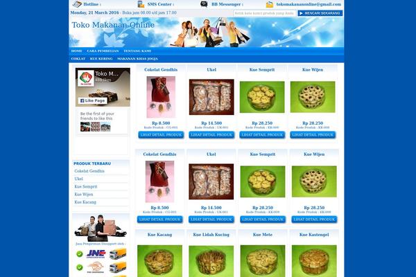 makananonline.com site used Indostore3