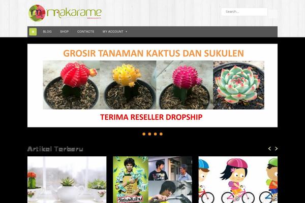 Handystore-child theme site design template sample