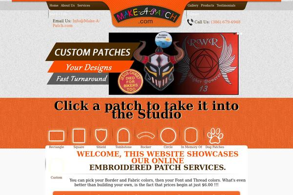 make-a-patch.com site used Make-a-patch