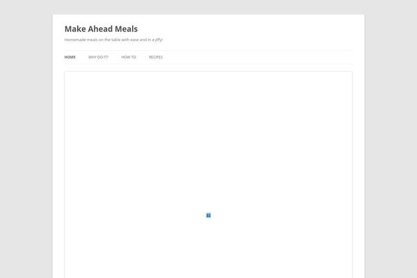 Twenty Twelve theme site design template sample