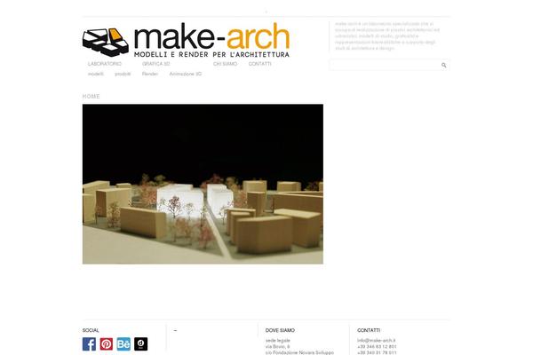 Architekttheme theme site design template sample
