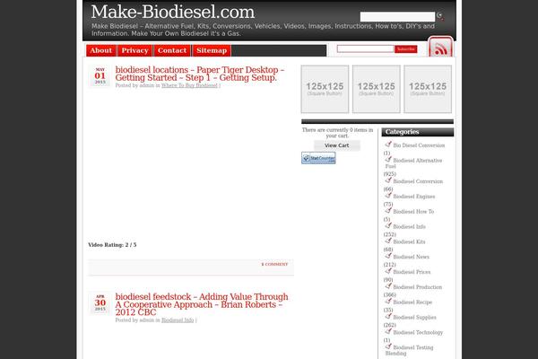 make-biodiesel.com site used Simpleredtheme