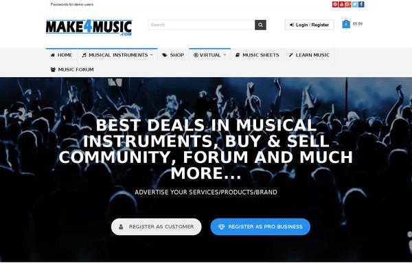make4music.com site used REHub