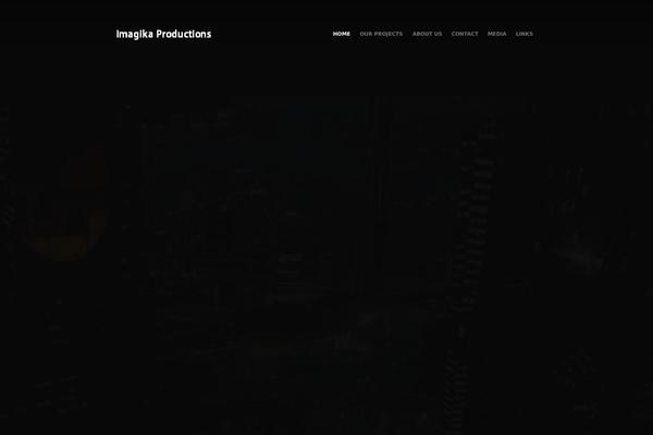 Producer theme site design template sample