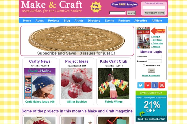 makeandcraft.com site used Makeandcraft-v3.0